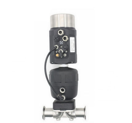 мембранный клапан стандартного ПТФЭ уплотнения 3А пневматический управляемый